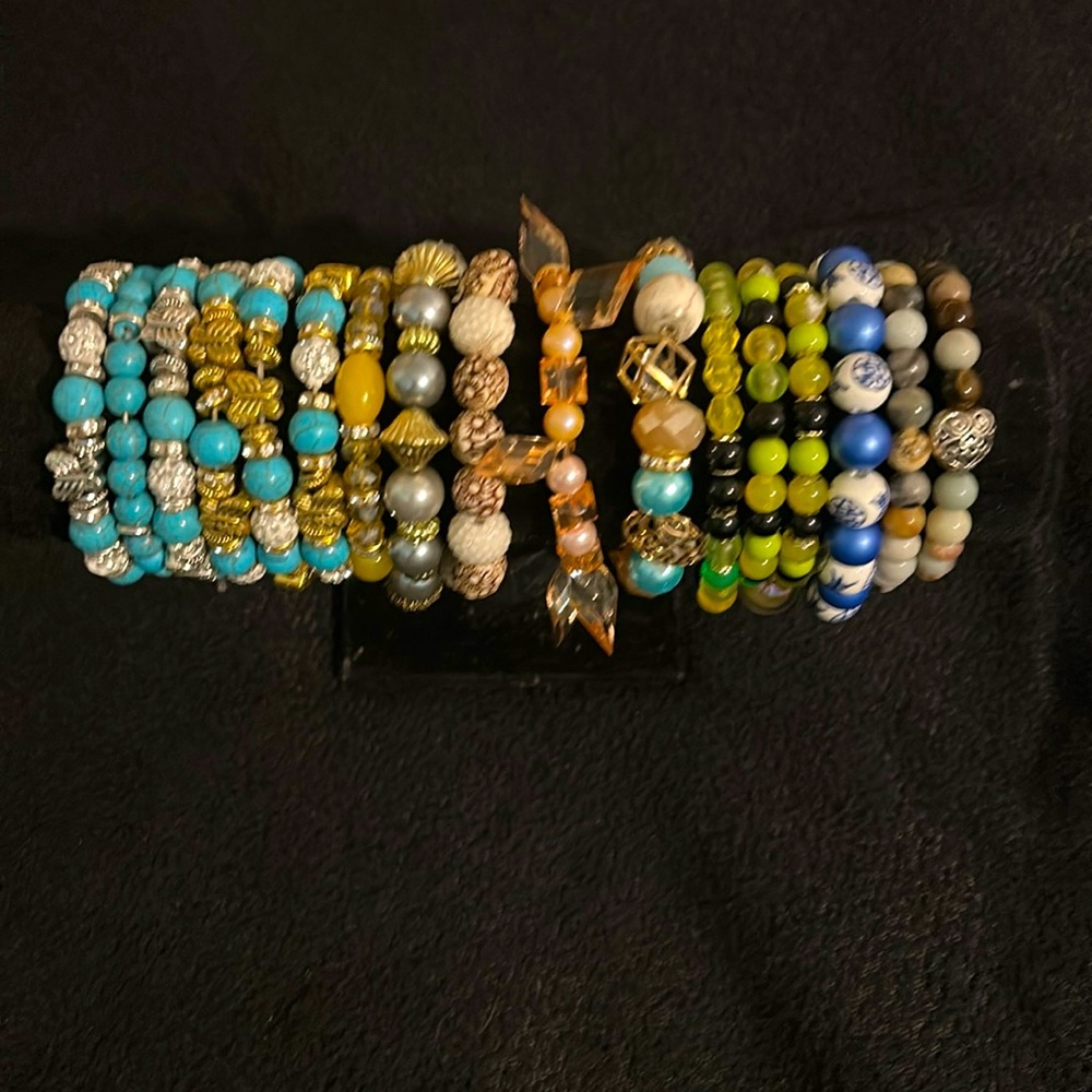 Bulk of Beaded Bracelets!!!